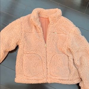 NWT! Skechers reversible teddy jacket